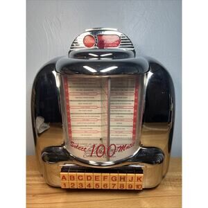 Spirit Of St. Louis Jukebox Radio Cassette Select-O-Matic 100 Collectors Edition